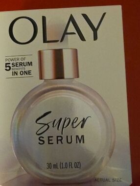 OLAY Super Serum - Pearl White and Rose Gold Accents